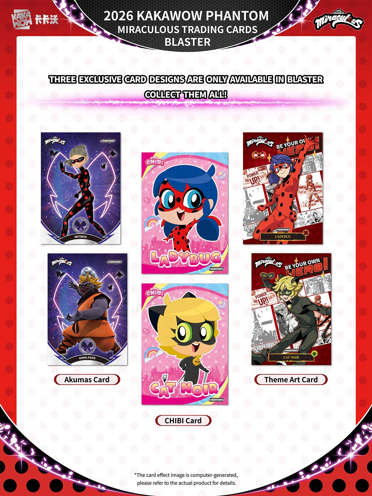 2026 PHANTOM Miraculous Trading Cards - Blaster