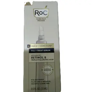 RoC Derm Correxion Fill + Treat Serum - Advanced Retinol & Triple Hyaluronic Acid - Clinically Developed - Sold Out in Stores
