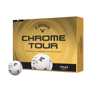 Callaway Golf Chrome Tour Texas Golf Balls in White Callaway Golf Chrome Tour Texas Golf Balls in White