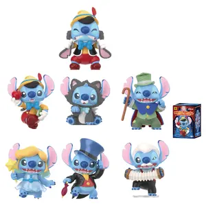 【TOPTOY】Disney Pinocchio Fantasy Theater Series Figures Blind Box,Cute Figures, Desktop Ornament, Collectible Toys, Perfect Birthday & Holiday Gift,Summervibes