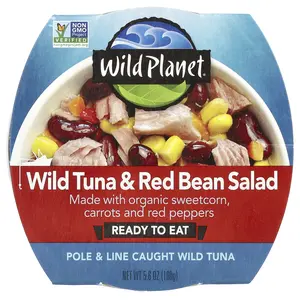 Wild Planet Wild Tuna & Red Bean Salad, 5.6 oz (160 g)