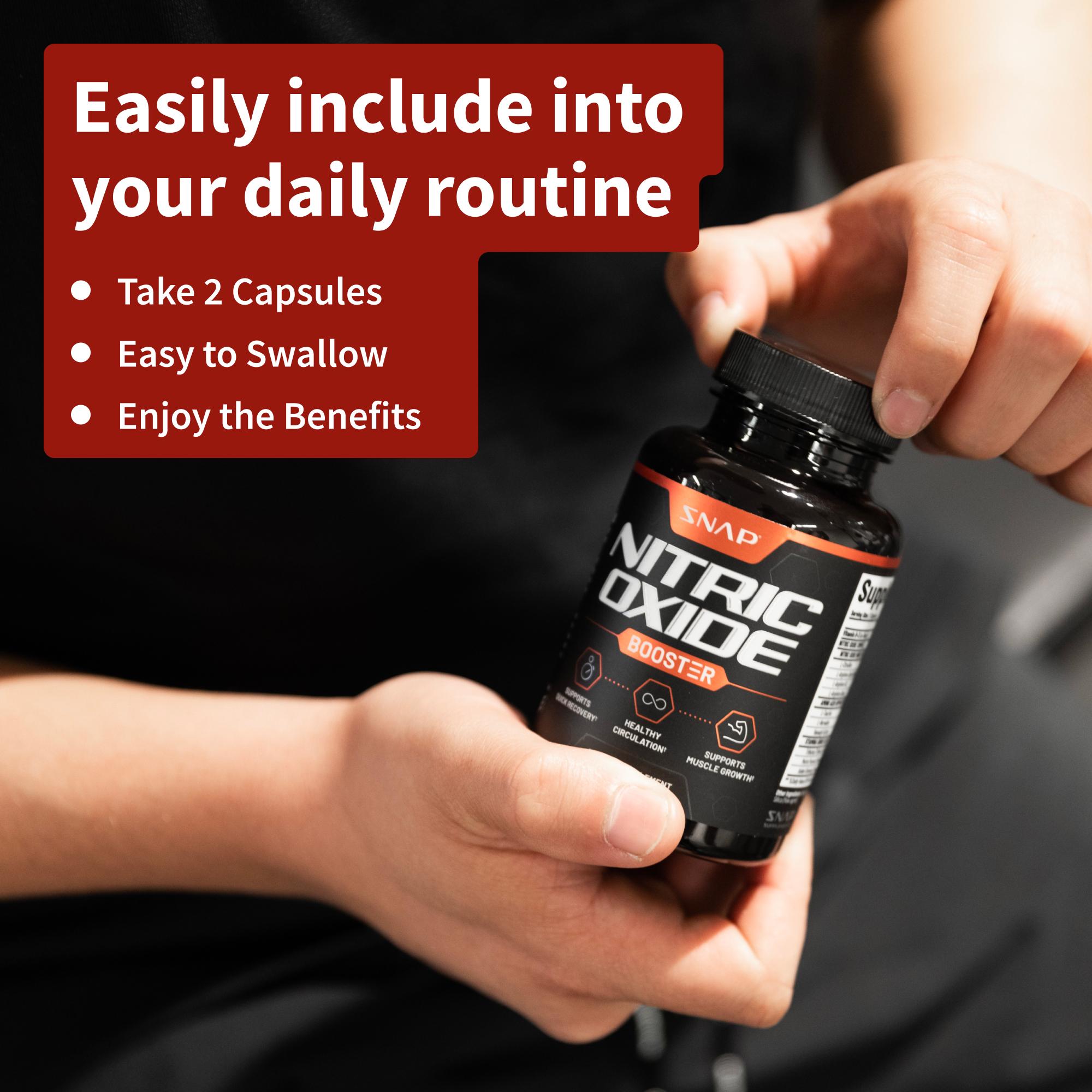 Snap Supplements - Nitric Oxide Beets + Nitric Oxide Booster 60ct Bundle - Natural Supplements