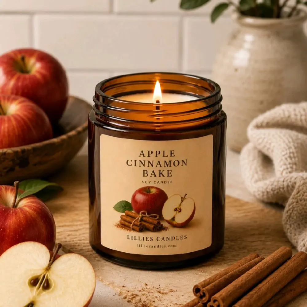 Apple Cinnamon Bake Soy Candle