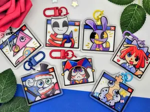TADC Mini Keychains | The Amazing Digital Circus, Durable, And Perfect For Bags, Keys, Or Gifts. Great For Daily Use Or As Thoughtful Little Gifts For Your Friends And Yourself.