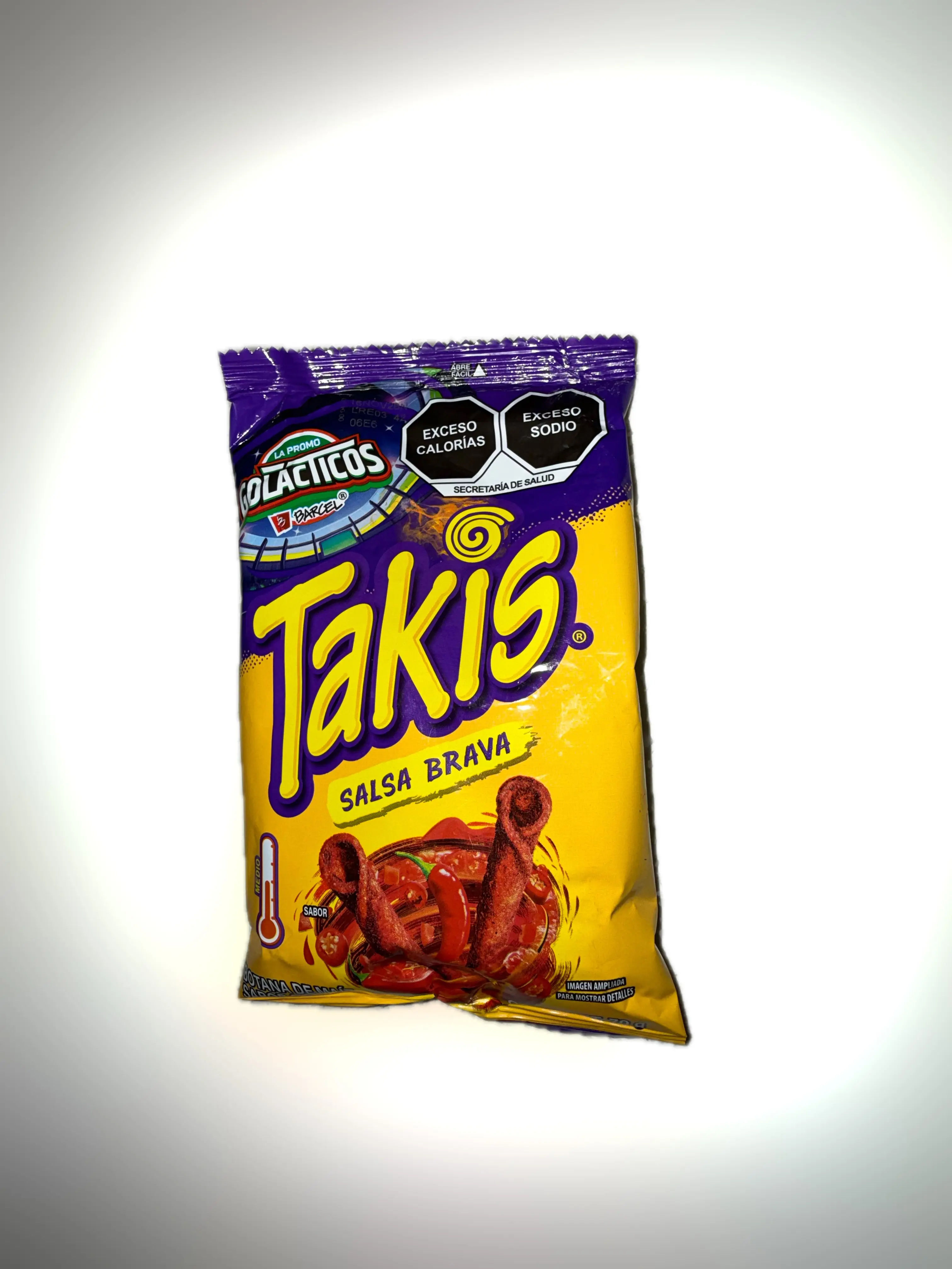 Takis Salsa Brava Corn Snacks – Spicy Sauce Flavor – 70 g (2.47 oz) – Imported from Mexico