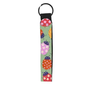 abbyrose Love Bugs Wristlet Key Chain