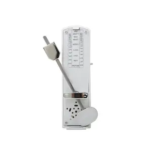 Small Wooden Metronome, Natural Wood Color, Portable Handheld Beat Counter, Ideal for Musicians & Students, Compact Design