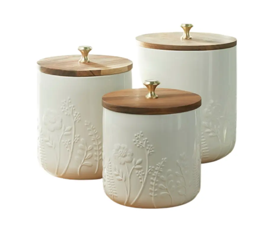 Canister Set Wildflower