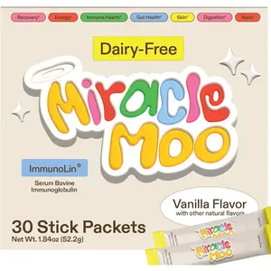 Miracle Moo Dairy Free Supplement | Colostrum Alternative | Highest IgG ImmunoLin