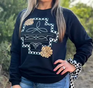 Little Country Little Hood Boot Stitched Sweatshirt, Country Western, Trendy, Gift for Her