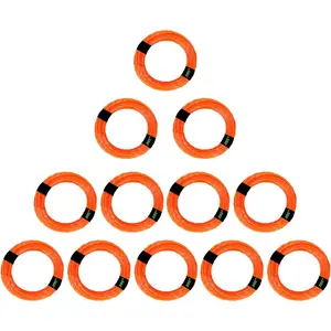 12 Pack AL2420P Pre-Cut Twisted Line 0.095" 183Ft Compatible with All 15" EGO 56-Volt Trimmers String Trimmers Weed Eater,AL2420P Replacement Trimmers Line for EGO Multi- Weed Eater