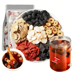 Herbal Kidney & Liver Support Tea,Body Tea,Five Treasure Ginseng Kidney Tea Organic Gift for Men 6 Precious Ingredients Formula Natural Herbal Tea Good for Kidney Beverage