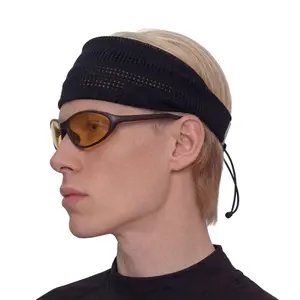 UNDERCONTROL Mesh Hairband Breathable Running Sports Headband Adjustable Quick Dry Korea