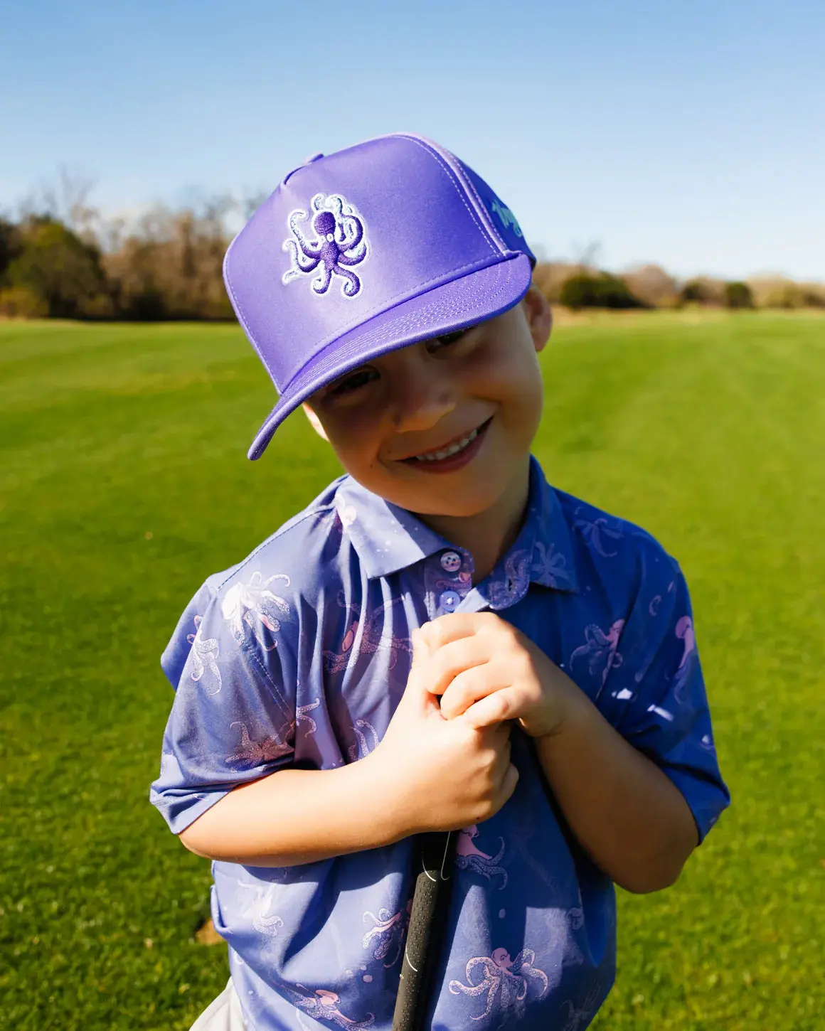 Youth Crazy Eight Waggle Hat | Kids Adjustable Trucker Cap
