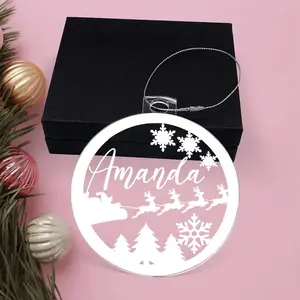 Custom Name Christmas Ornament