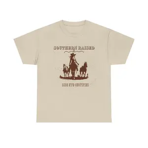 Southern Raised Unisex Tee, Side Eye Certified Shirt, Country Chic Apparel, Southern Style Clothing, Gift for Southern Folks