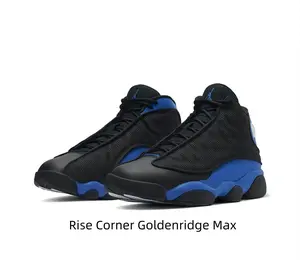Obsessed with this bold black and royal blue mesh retro sneaker that pairs seamlessly with every streetwear wardrobe staple