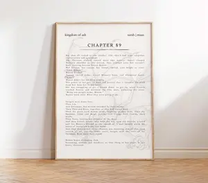[Sale off up to 45%] [No Frame] TOG Throne of Glass Quote Manon Blackpeak Print Gift Booktok Inspiration Sarah J Maas Minimalist Poster