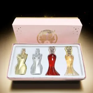 MYSTICAL 4-Pack Women's Fragrance Wardrobe, Travel Size Eau de Parfum Collection, Aesthetic Decorative Bottles, Sophisticated Scent Profile for Gifting
