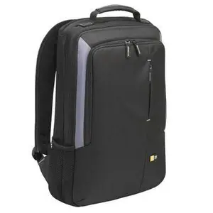 212 MAIN Case Logic VNB-217 Black 17in Nylon Fabric Laptop Backpack - Business Computer Bag with Adjustable Straps, Organized Layout, Quick-Access Slot for Car Interior Decoration