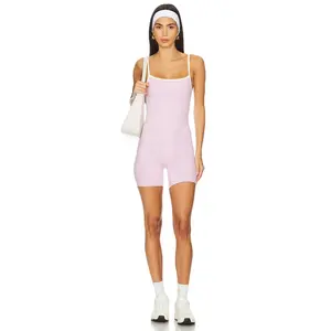 437 The Shorts Onesie in Parfait & Creme 437 The Shorts Onesie in Parfait & Creme