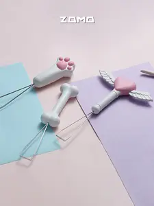 ZOMO X ACECHOO Cute Artisan Keycap Puller ABS&Metal Mechanical Keyboard Keycap Puller