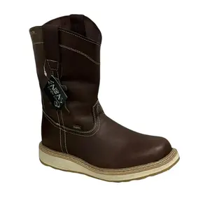 A&A WORK SHOES, ESTILO 512-T, BOTA PARA TRABAJO ROPER, SUELA ZIG ZAG
