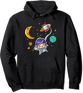 Hmong Miao Hmoob Girl Woman Princess Strong Universe Planets Pullover Hoodie - Kadashya Shop 39B0BQFLQJ7V