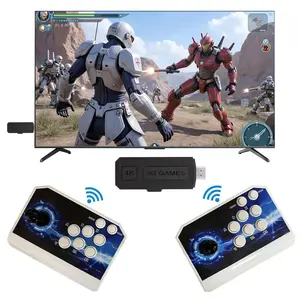 Pandora Box 3D Game Stick 39800 Games in 1 Double Wireless Joystick Arcade Console Plug and Play Compatible PC Projector TV