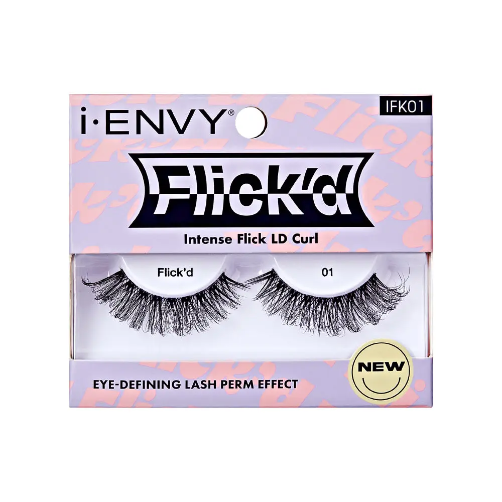 I-ENVY 3D Flick'd Strip Lashes - LD Curl