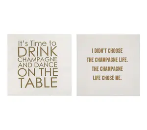 Mary Phillips Designs New Year's Eve Cocktail Napkin Bundle