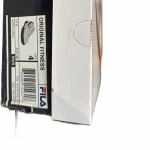 Fila Original Fitness Sneakers - White with Red and Black Stripes - Comfortable and Durable for Everyday Wear