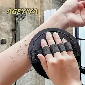 3-Piece Exfoliating Towel Set, Gentle Painless Body Scrub Towels, Easy-to-Use Polyester Shower Accessories & Personal Care Bathing Tools