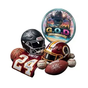 DOME ZONE Full-Size Collectible Autographed Helmet with COA Guarantee for Collectors (Sports Trading Cards & Collectibles Accessory)