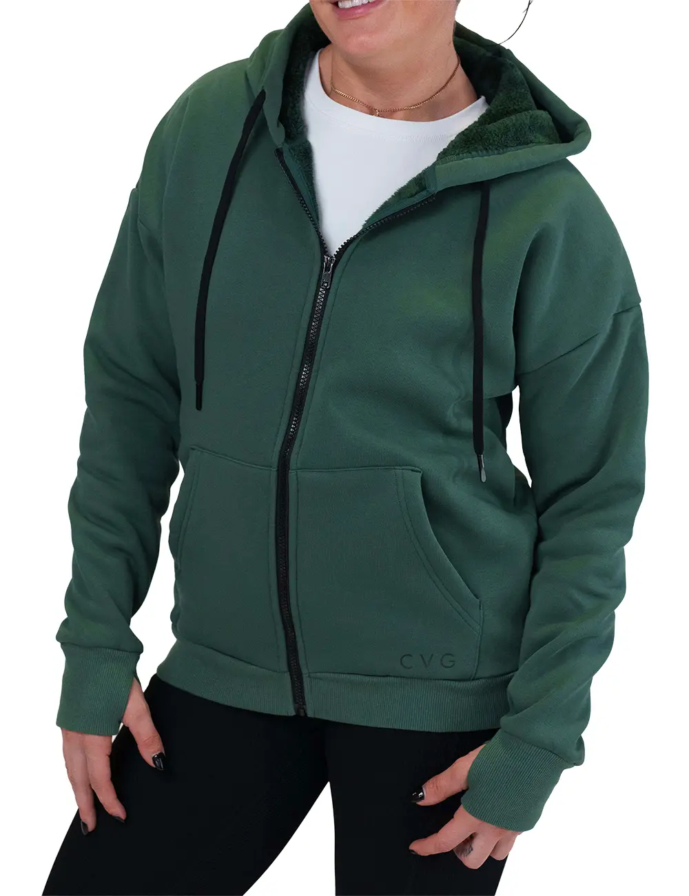 トップス 16aw CP COMPANY technical zipup hoodie C.P company zip hoodie green - TikTok Shop
