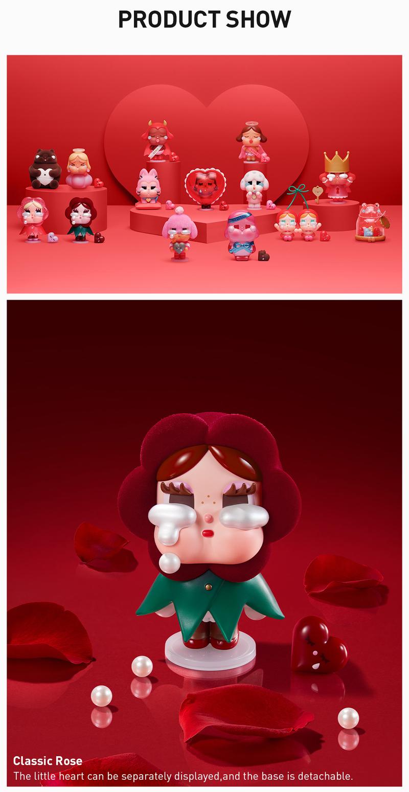 POP MART CRYBABY Crying For Love Series Figures, Blind Box POP MART CRYBABY Crying For Love Series Figures, Blind Box