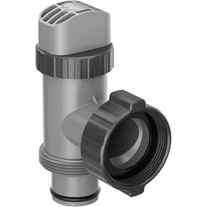 Plunger Valve Compatible with Intex Pool Parts and Accessories, On/Off Plunger Valve Replacement for Above Ground Swimming Pool and Pool Filter Pump (1 Pack)