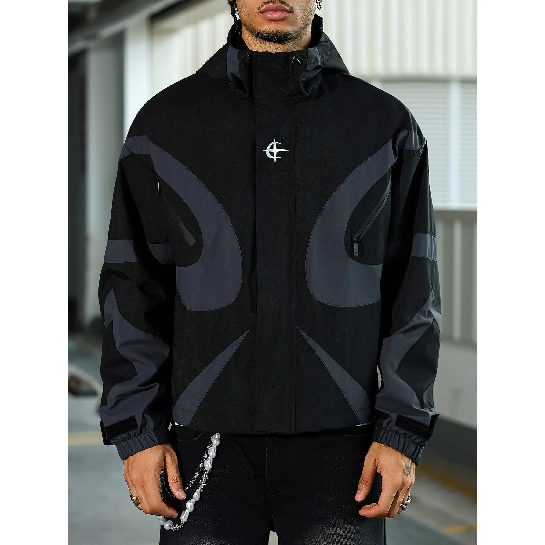 ジャケット・アウター 00s coating tracker jacket y2k archive