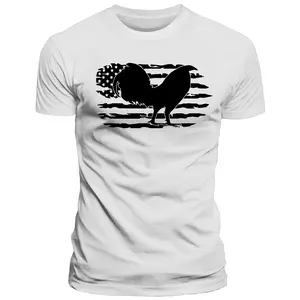 American Flag Gamefowl Cockfighting Rooster Shirt