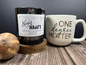 Night Shift Candle - Cappuccino Brule