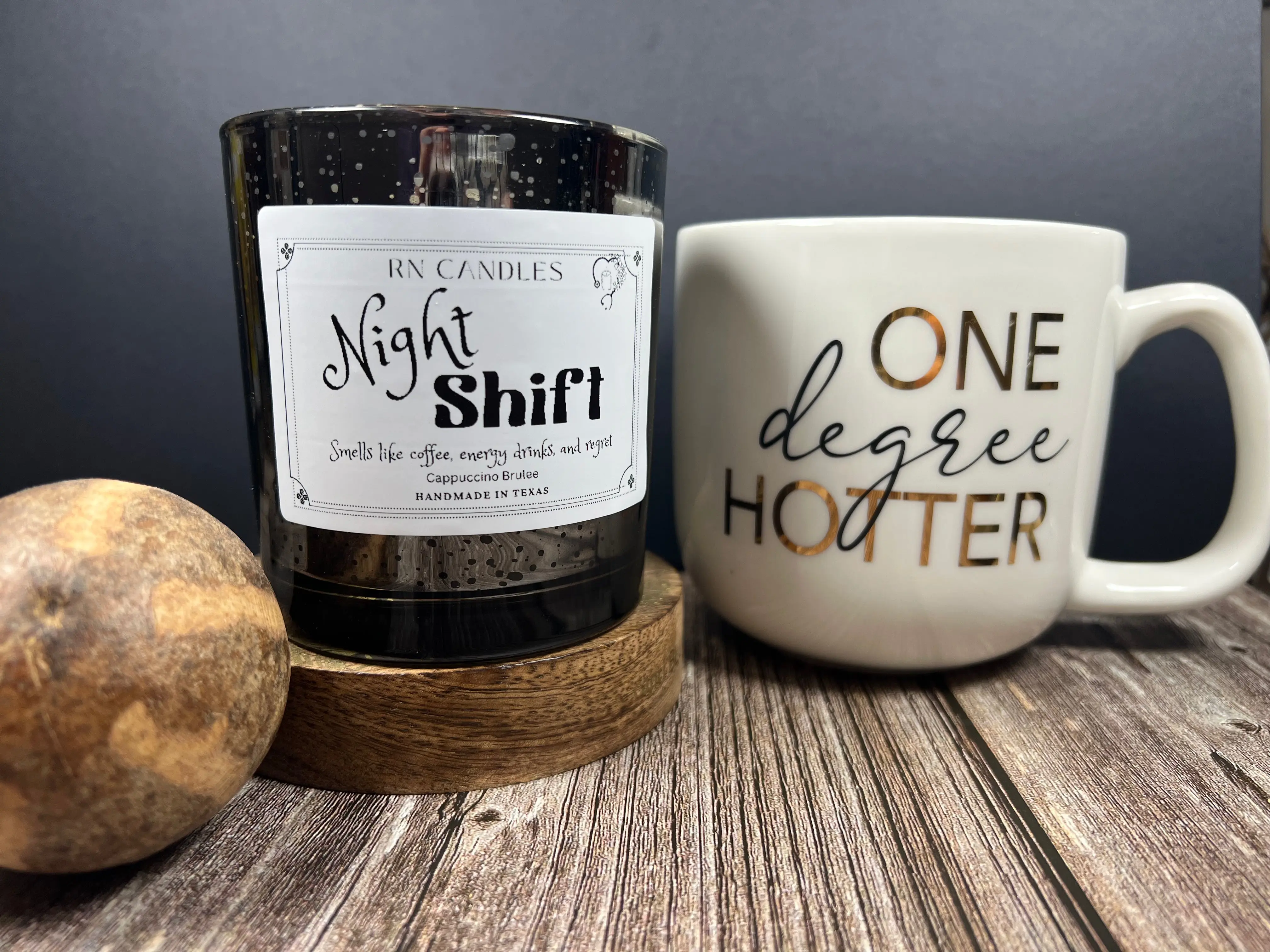 Night Shift Candle - Cappuccino Brule