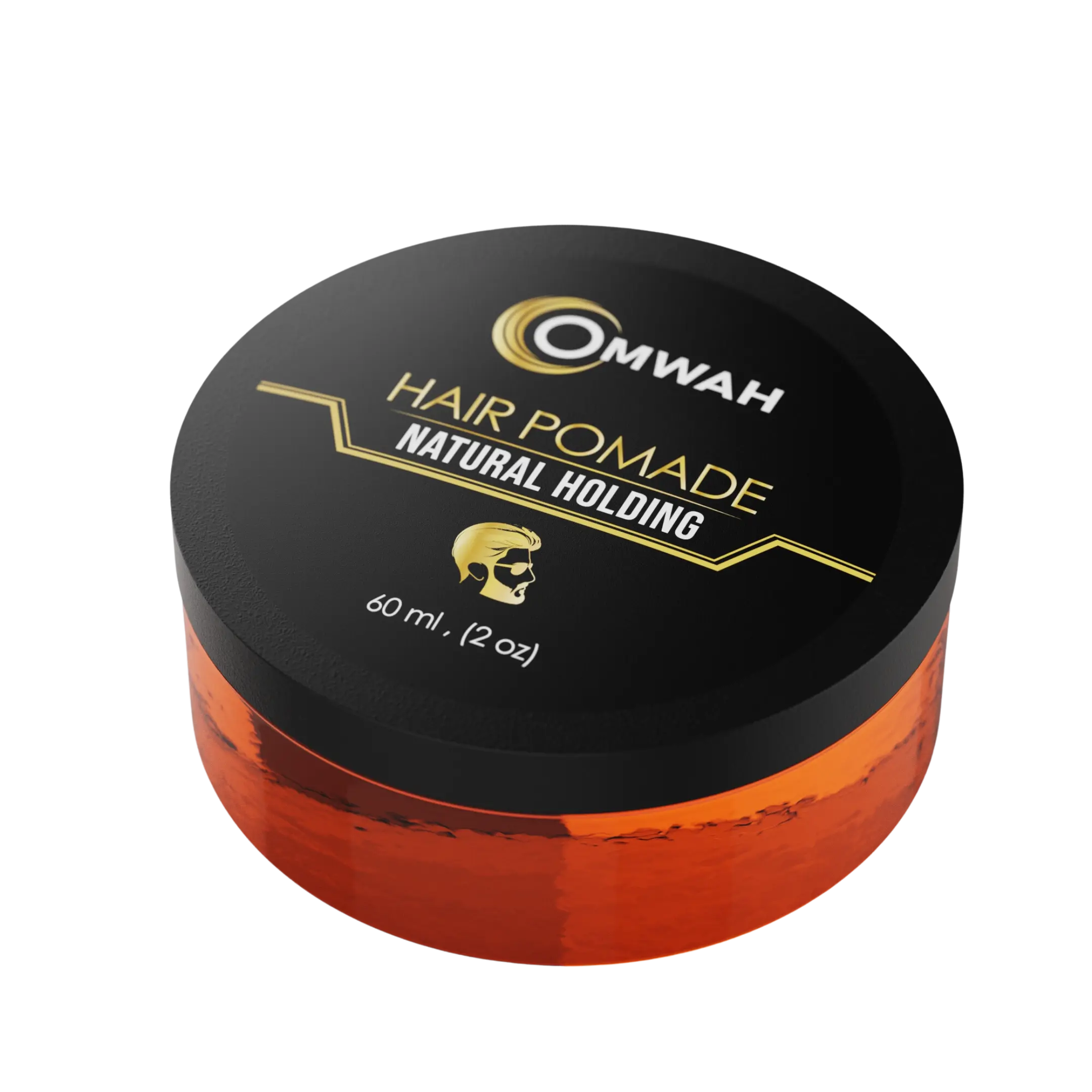 OMWAH - Natural Hold Hair Styling Pomade Add Hair Strength and Volume Hair Gel Haircare Glossy