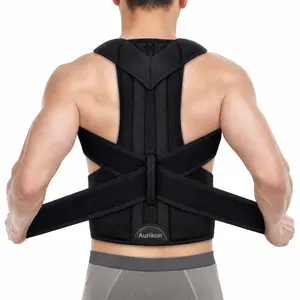 Lightweight Adjustable Posture Corrector for Men and Women, Comfortable Back Support Strap for Office, Home, Study and Daily Sitting or Standing Habits