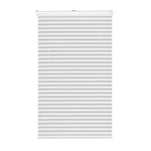 Father's Day Gift VEVOR Faux Wood Blinds 2" Slat 34.5" W x 60" H Cordless Window Blinds and Shades White