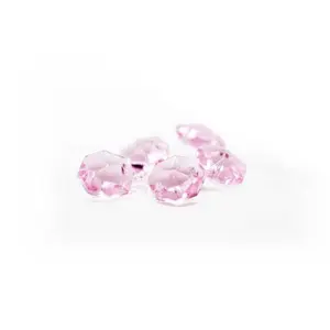 Pink Crystal Octagon