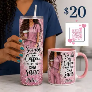 Personalized CNA Tumbler or Mug