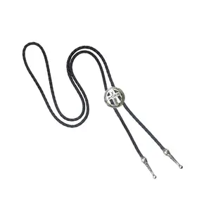 Western Crossed Pendant Bolo TIE – Formal Neckwear for Music Festivals and Rodeos