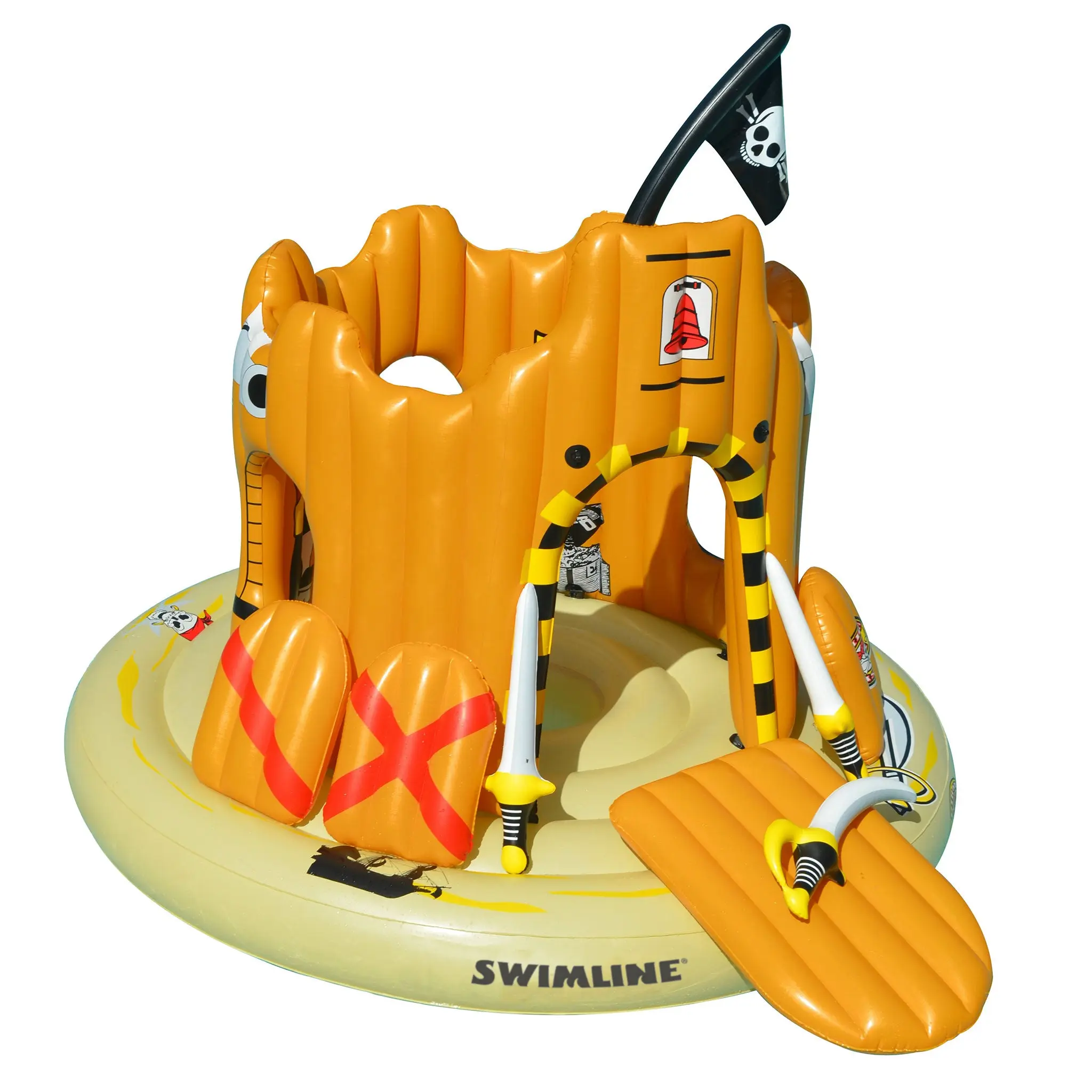 Inflatable Castle Pool Floats | Pirate & Unicorn Themes