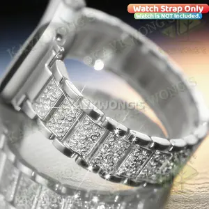 KAYKWONG'S Starry Sky Rhinestone Metal Band Compatible with Apple Watch 38mm/40mm/41mm/44mm/45mm/46mm/49mm, Fashionable Luxury Design for Men and Women, Fits Iwatch Series 11/10/9/8/7/6/5/4/3/2/1/se