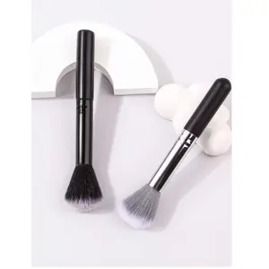 2pcs Travel Makeup Brushes Set - Blush Brush & Highlighter Brush, Multi-Functional Ultra Soft Facial Detail Enhancing & Contouring Makeup Tools, brush for makeup